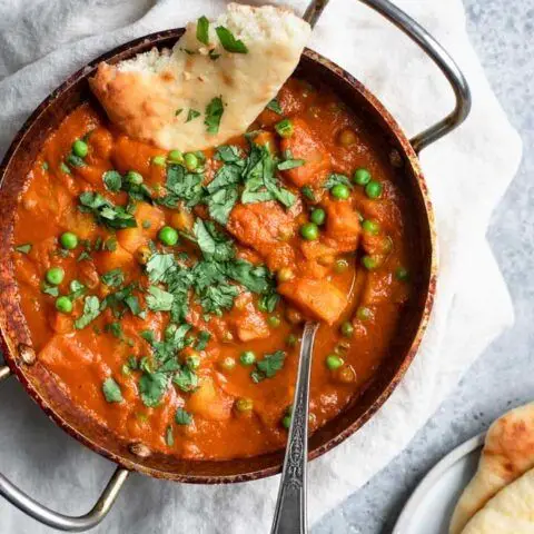 Spicy Potato and Pea Koftas