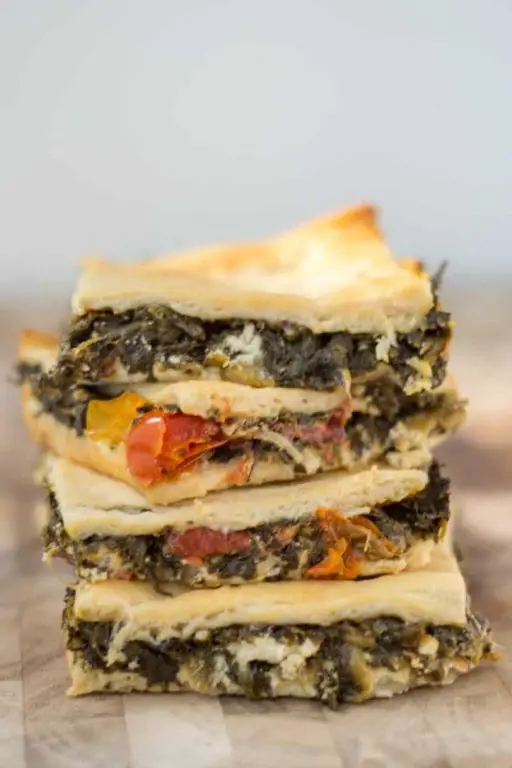 Spinach and Feta Crescent Roll Breakfast Bake
