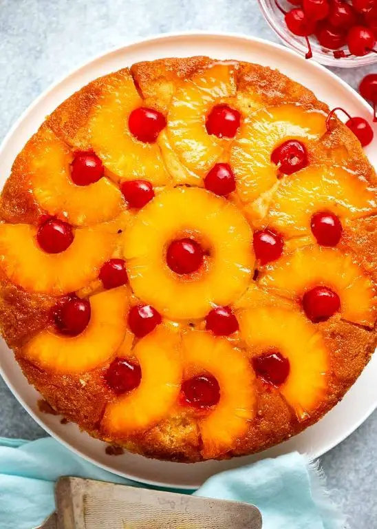 Sweet Pineapple Upside-Down Cake
