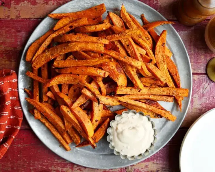 Sweet Potato Fries with Chipotle Mayo