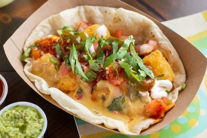 Tater Tot Tacos with Guacamole
