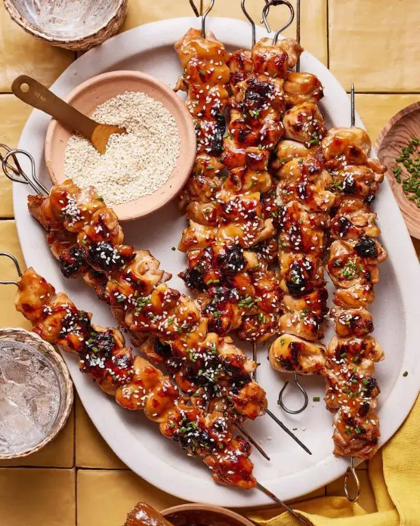 Teriyaki Chicken Skewers