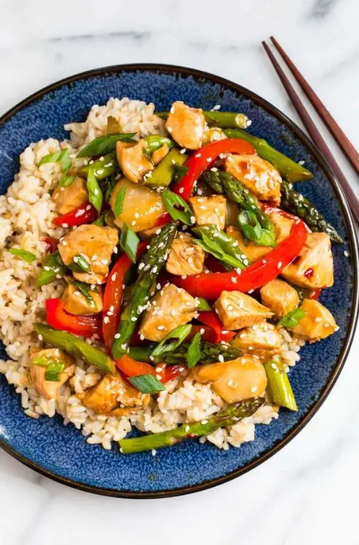 Teriyaki Chicken Stir Fry