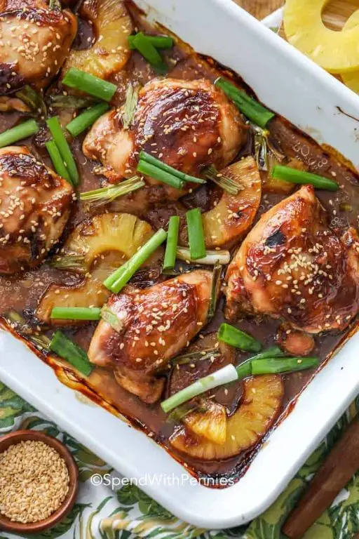 Teriyaki Chicken with Pineapple