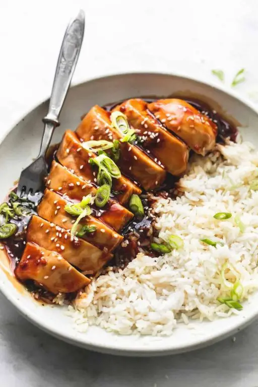 Teriyaki Glazed Chicken Breast