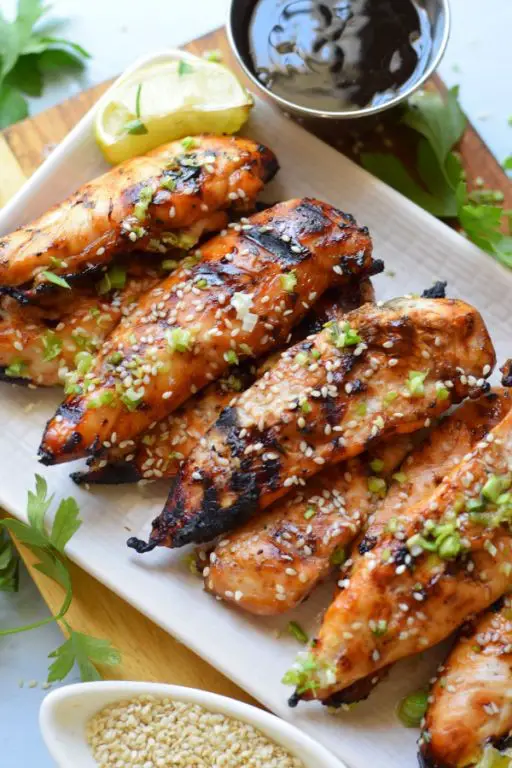 Teriyaki Glazed Chicken Tenders