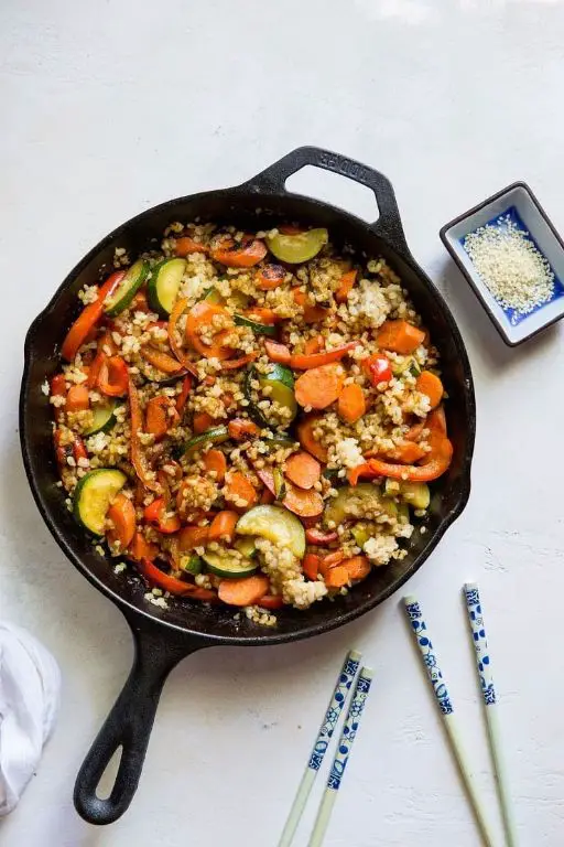 Teriyaki Vegetable Rice Stir-Fry