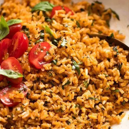 Tomato Basil Rice