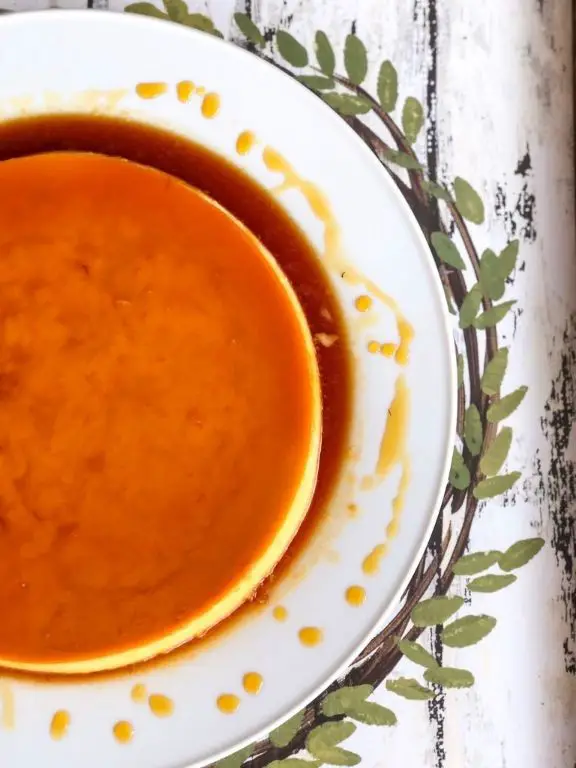 Tomato and Caramel Flan