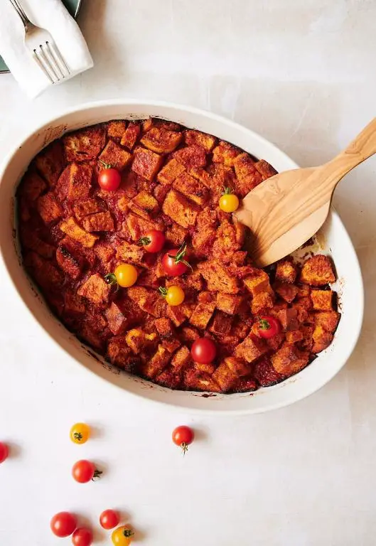 Tomato and Cardamom Pudding