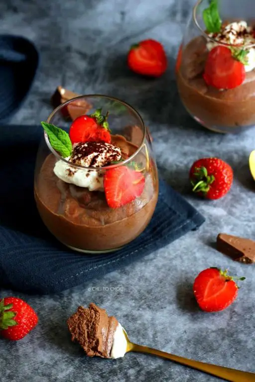Tomato and Chocolate Mousse