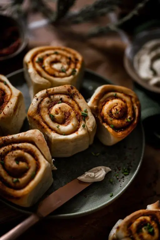 Tomato and Cinnamon Rolls