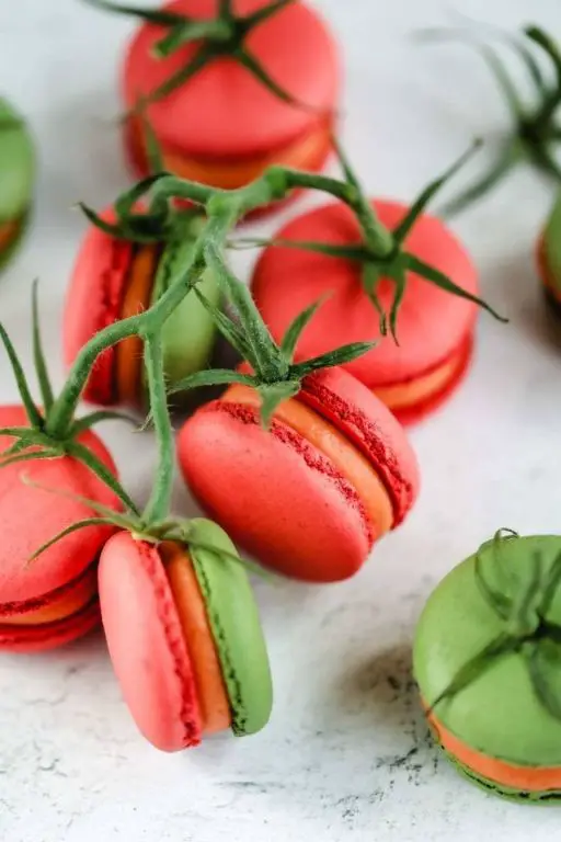 Tomato and Coconut Macaroons
