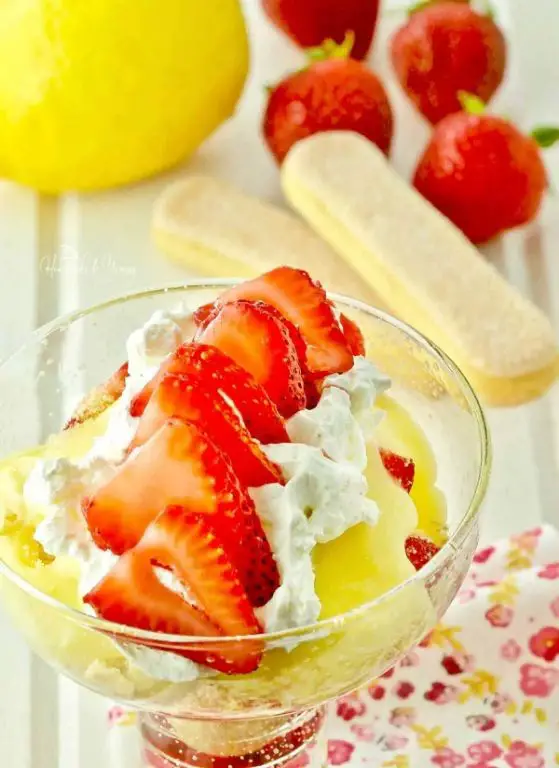 Tomato and Lemon Curd Parfait
