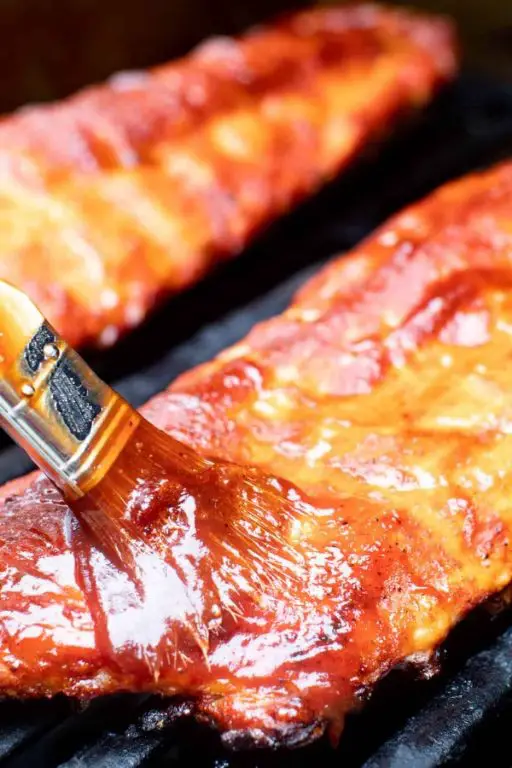 Traeger Smoked Beef Back Ribs with Honey Mustard Glaze