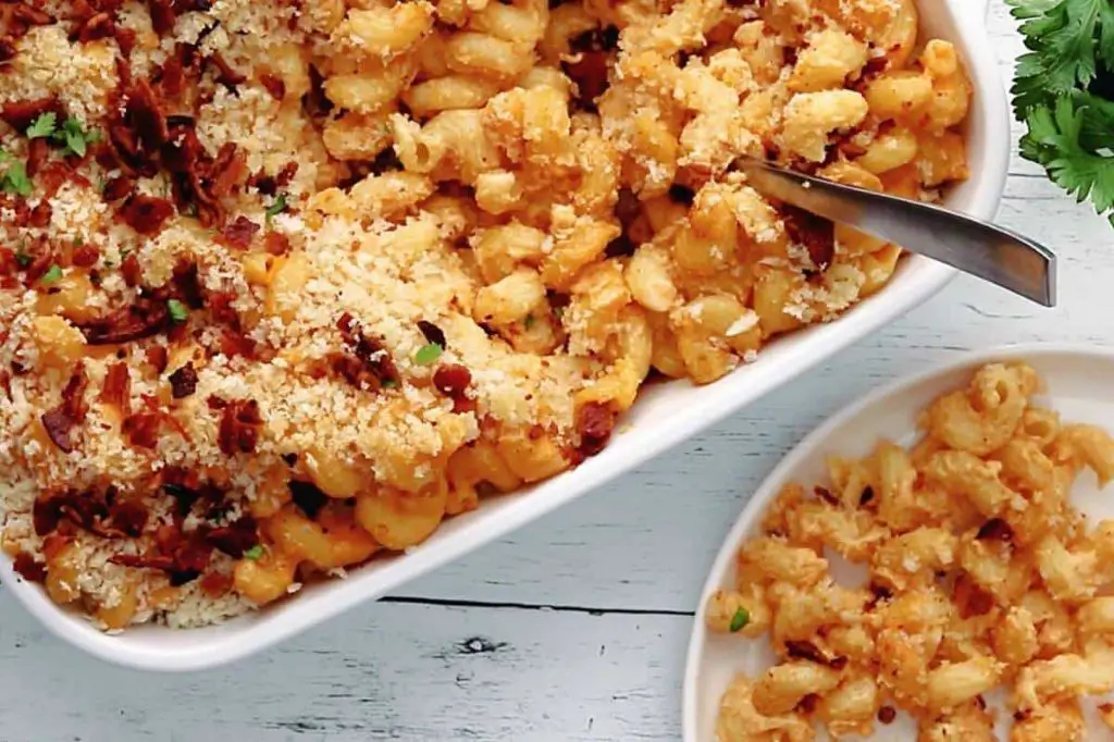 Truffle Oil Longhorn Mac and Cheese