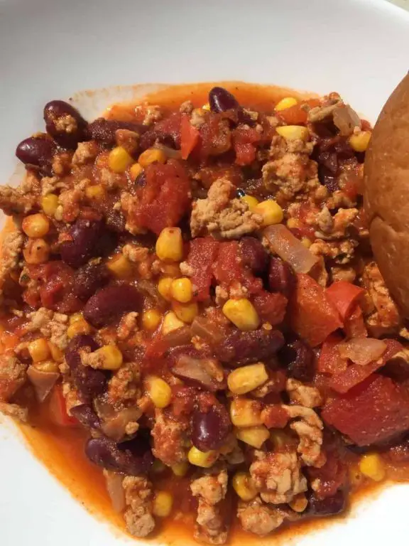 Turkey and Bean Chili Freezer Meal