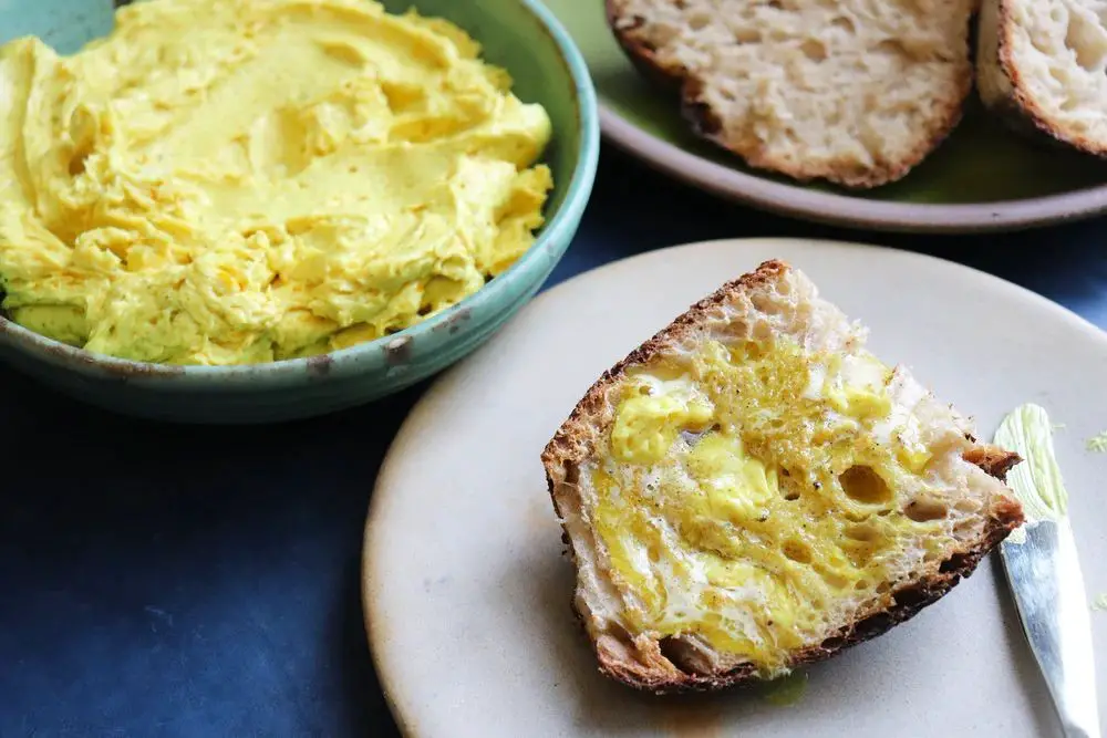Turmeric Ginger Infused Butter