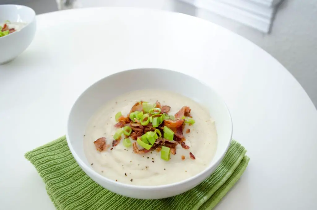 Turnip and Cauliflower Soup
