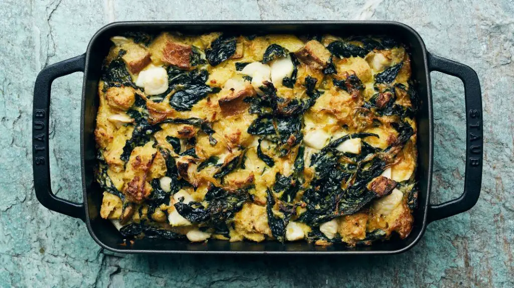 Turnip and Kale Casserole