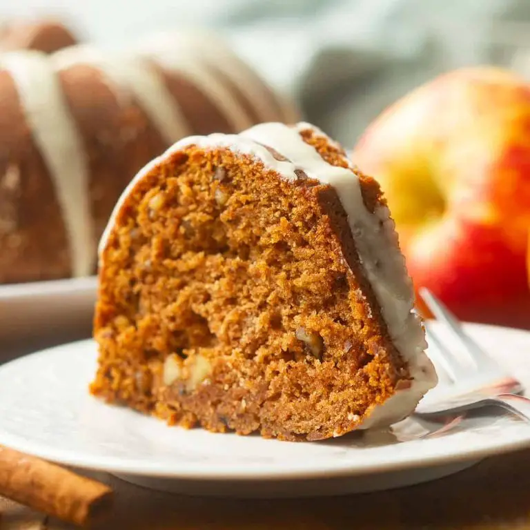 Vegan Preachers Cake with Applesauce and Walnuts