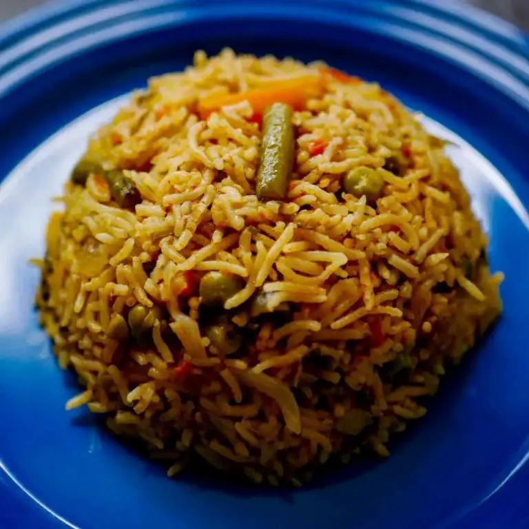 Vegetable Biryani with Coconut Milk