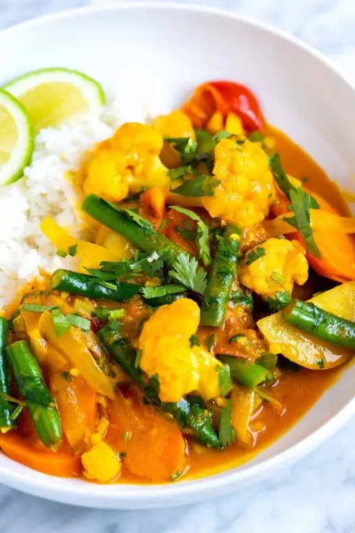 Vegetable Curry with Coconut Milk