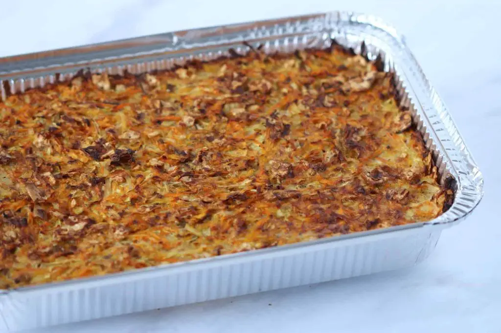 Vegetable Matzo Farfel Casserole