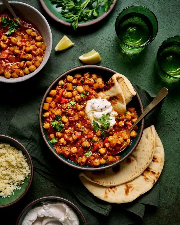 Vegetable and Chickpea Tagine