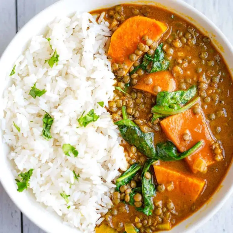 Vegetarian Lentil and Vegetable Curry
