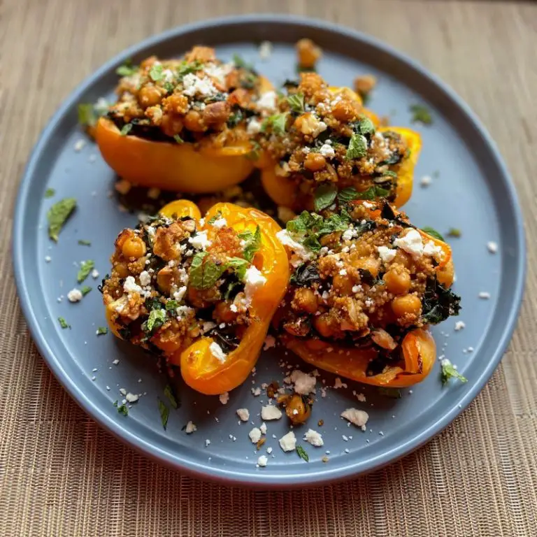 Vegetarian Stuffed Peppers with Masienda Masa