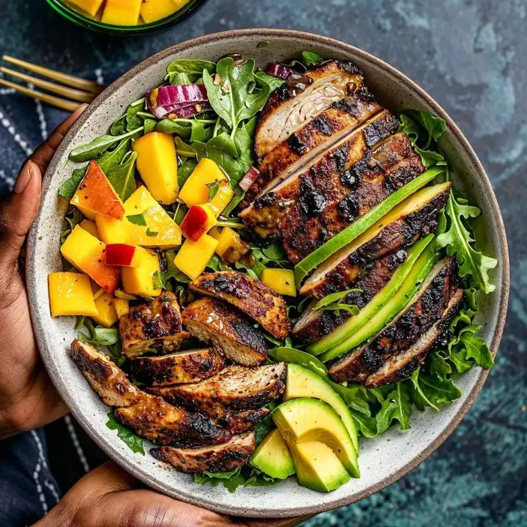 Walkerswood Jerk Chicken Salad with Avocado