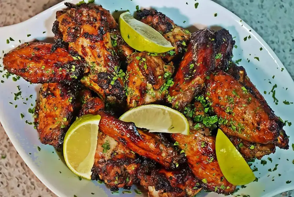 Walkerswood Jerk Chicken Wings with Lime Dip