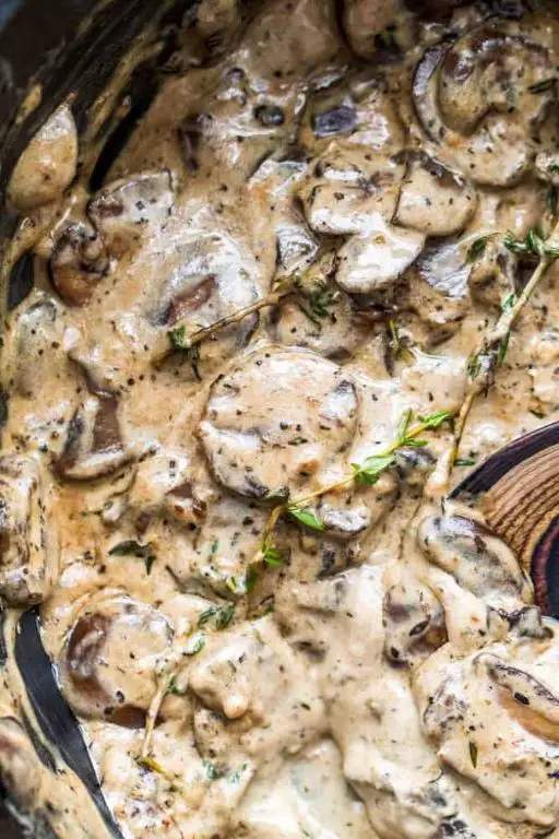 Wild Mushroom and Thyme Sauce