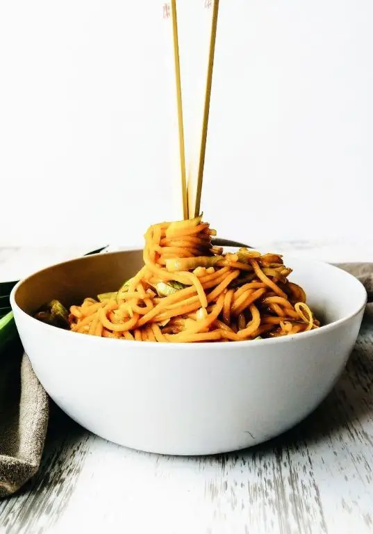 Worcestershire Sauce Stir-Fried Noodles
