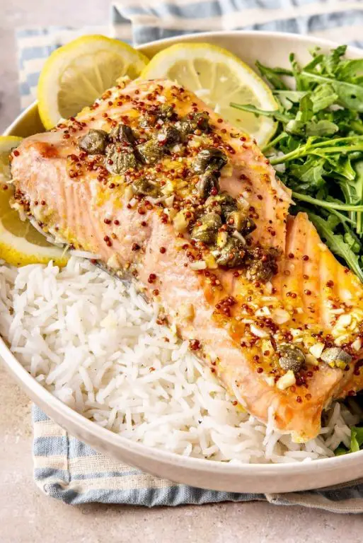 Zesty Lemon Garlic Salmon