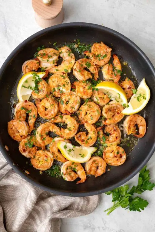 Zesty Lemon Garlic Shrimp