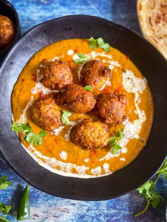 Zucchini and Carrot Koftas with Mint Chutney