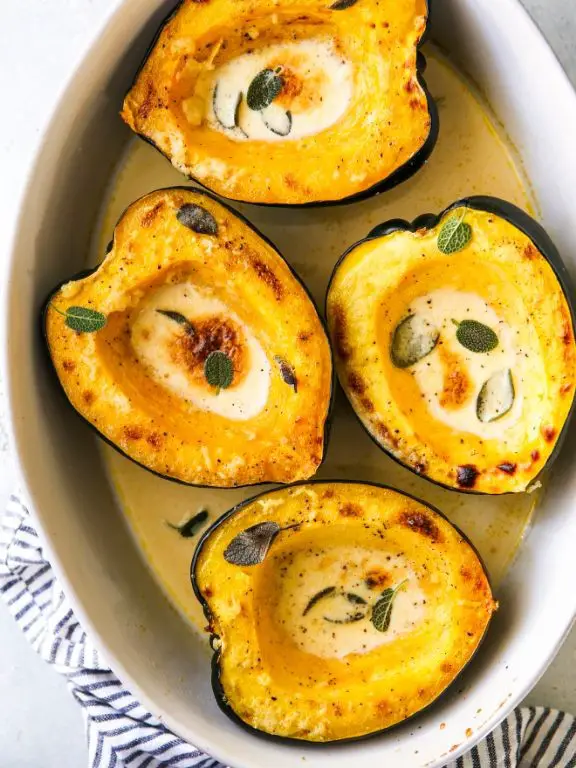 Acorn Squash and Sage Casserole