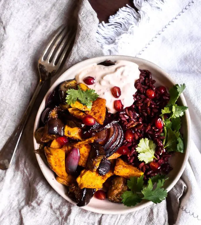 Adobo-Roasted Vegetables with Sweet Potatoes