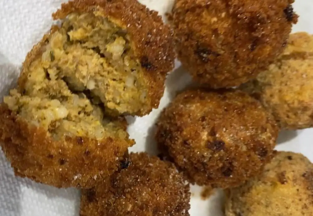 Air Fryer Boudin Balls