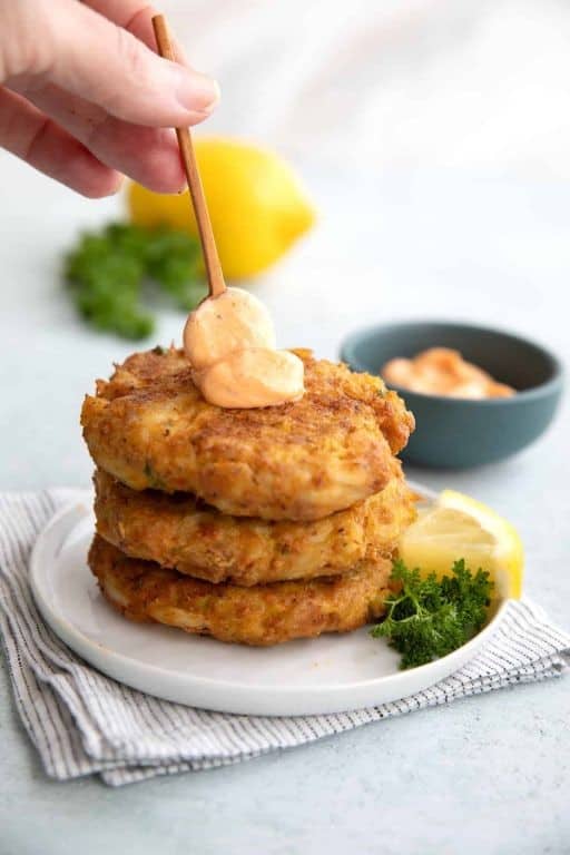 Air Fryer Creole Crab Cakes