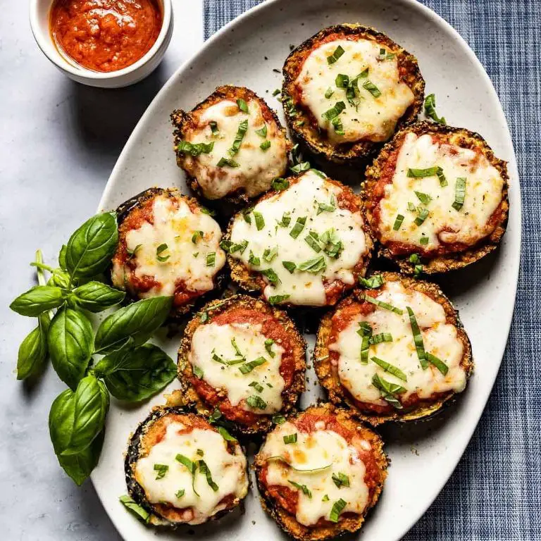 Air Fryer Eggplant Parmesan