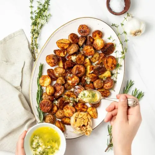 Air Fryer Herb-Roasted Potatoes