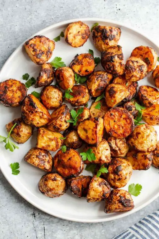 Air Fryer Honey Glazed Baby Potatoes