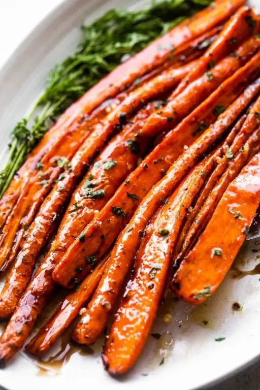 Air Fryer Honey Glazed Carrots