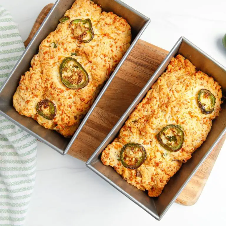 Air Fryer Jalapeño Cheddar Bread