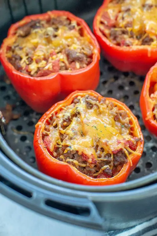 Air Fryer Keto Stuffed Peppers