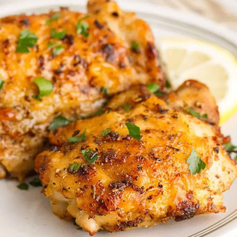 Air Fryer Lemon Pepper Chicken Thighs