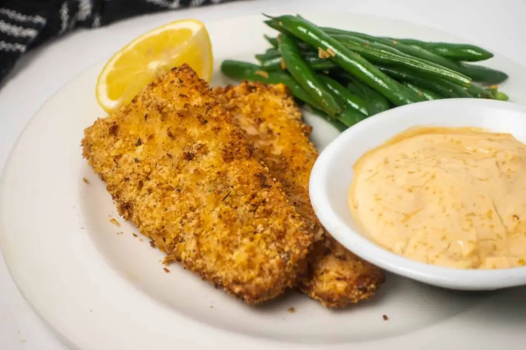 Air Fryer Mahi Mahi with Parmesan Crust